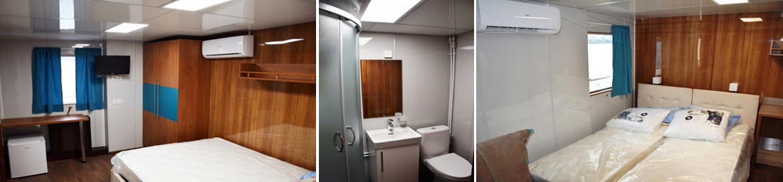 MS «BLIZNJAK» Flussreise von Krasnojarsk nach Dudinka