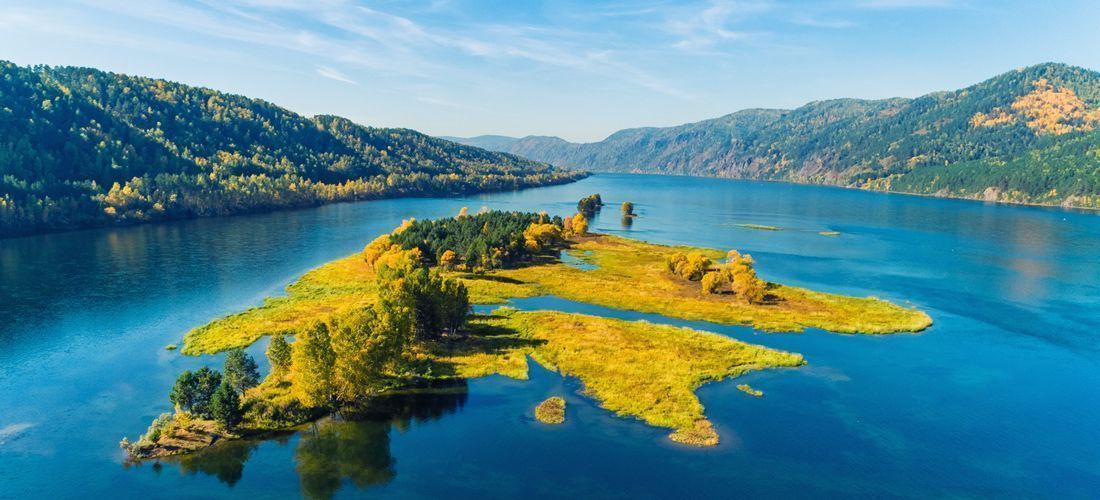 Der Jenissei, Russland