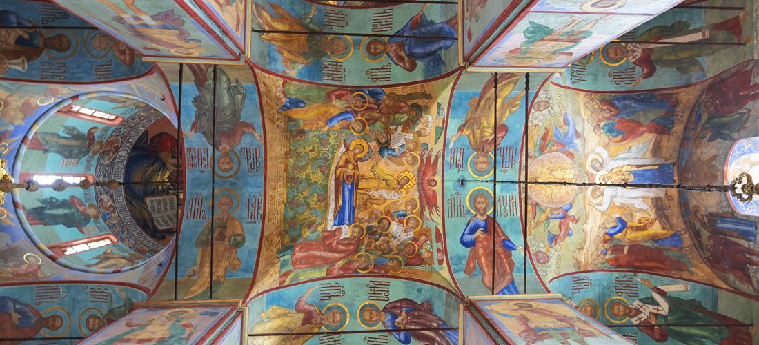 Sergiev Possad eine der bekanntesten Klosterstädte Russlands, Zagorsk bei Moskau 