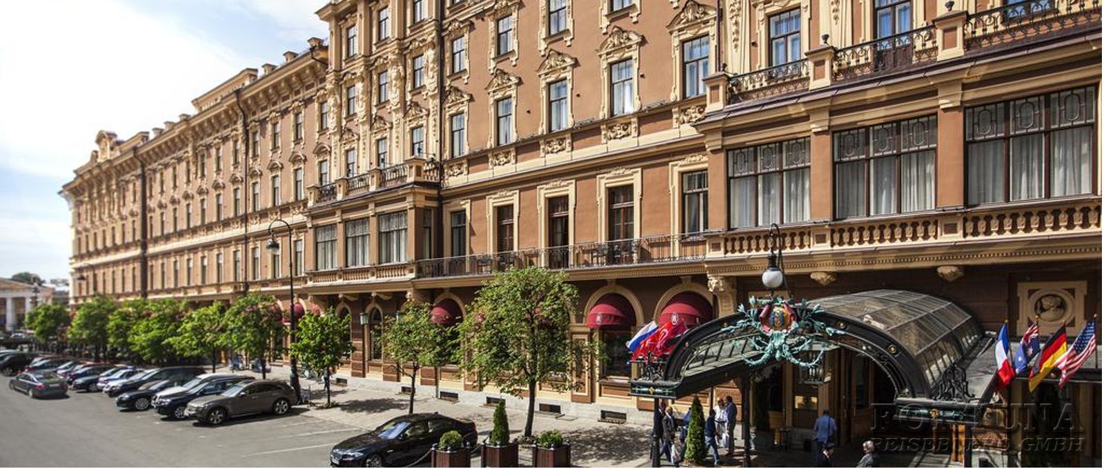 Belmond Grand Hotel Europe, Sankt Petersburg, Russland, Fassade Belmond Grand Hotel Europe, Sankt Petersburg, Russland, Fassade