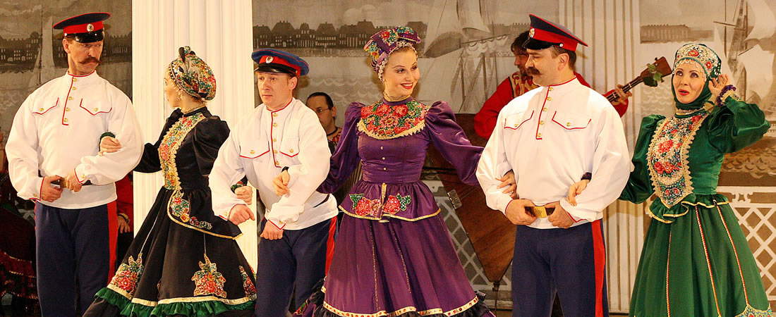 Folklore Show im Nikolaus Palast - Die Show heißt «das Herz Russlands»