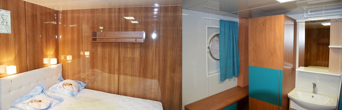 MS «BLIZNJAK» Flussreise von Krasnojarsk nach Dudinka