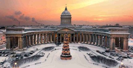 Russische Neue Jahr und Silvester