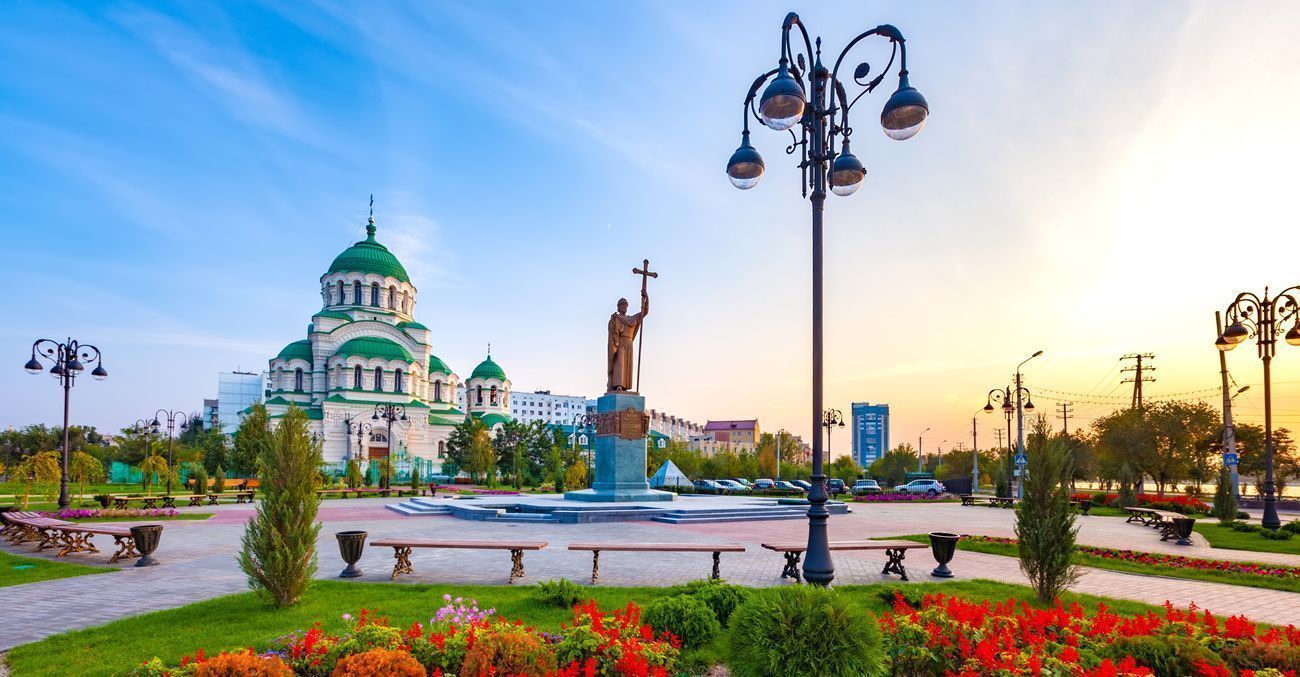 Astrachan, Russland Flussreisen