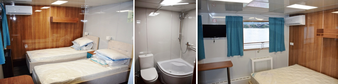 MS «BLIZNJAK» Flussreise von Krasnojarsk nach Dudinka