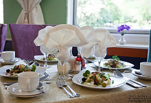 Flussschiff MS Litvinov (V. Kandinsky), Flusskreuzfahrten durch Russland. Restaurant