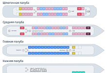 Wolga Kreuzfahrten durch Russland. MS Tikhiy Don 4*
