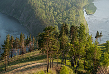 Jenissei Flussreisen in Sibirien Russland