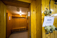 ZUM NORDPOL MIT DEM ATOMEISBRECHER 50 LET POBEDY Sauna