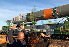 Baikonur Raketenstart, Kosmodrom in Kasachstan