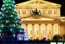 Das Bolschoi-Theater in Moskau, Russland