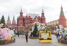 Ostern, Moskau, Russland
