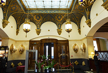 Hotel Leningradskaya in Moskau, Russland
