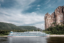 Sibirien Flusskreuzfahrten auf der Lena in Russland, MS DEMJAN BEDNI