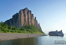 KREUZFAHRTEN AUF DER LENA, Lena-Felsen, Sibirien