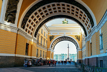 St. Petersburg, Reise nach Russland