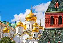 Der Kreml, die Residenz des Präsidenten der Russischen Föderation in Moskau