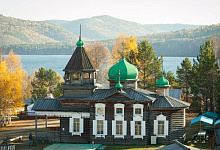 Freilichtmuseum Talzy, Irkutsk - Dorf Listwjanka, Baikalsee Russland
