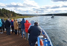 Jenissei Kreuzfahrt in Sibirien durch Russland, Kasachischen Schwelle