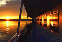 Flusskreuzfahrten auf der Lena, Sibirien-Reisen. MS Michail Svetlov