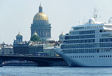 Passagierhafen Englischer Kai von St. Petersburg, Russland