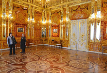 Puschkin (Zarskoe Selo) Katharinen-Palast, das Bernsteinzimmer