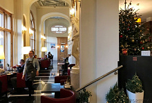 Hotel Angleterre 4+* in St. Petersburg, Russland. Silvester