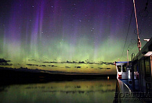 Das Polarlicht - Nordlicht Schiffserlebnisse auf der Lena, Russland