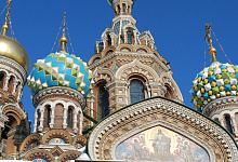 Blutkirche (die Auferstehungskirche / Erlöserkathedrale), Landausflüge in Sankt Petersburg