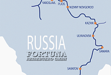 Wolga Kreuzfahrt, Route: St. Petersburg - Rostow am Don
