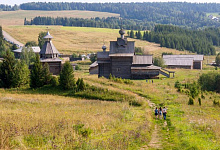 Freilichtmuseum Talzy, Irkutsk - Dorf Listwjanka, Baikalsee Russland