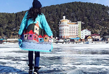 Baikal See Listwjanka, Hotel Majak, Sibirien Russland