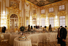 Puschkin / Zarskoje Selo (Zarendorf) der Katharinenpalast, Russland