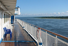 Jenissei Postschiff-Flussreise durch Sibirien. MS Walerij Tschkalow 3*