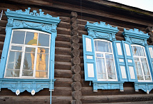 Jenissei-Flusskreuzfahrten in Sibirien, Russland. Jenissejsk
