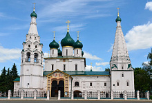 Der „Goldene Ring“. Rundreise durch Russland. Jaroslawl, die Christi-Verklärungs-Kathedrale