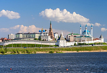 Wolga Kreuzfahrten durch Russland. Kasaner Kreml