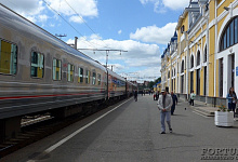 Transsibirische Eisenbahn. Reisen durch Russland