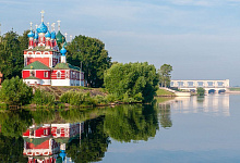 Uglitsch, Wolga Flussreise in Russland