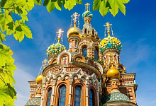 Kreuzfahrt Landausflug dieAuferstehungskirche (Blutkirche/ Kirche des Erlöser auf dem Blute), St. Petersburg, Russland