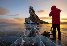 Baikalsee im Winter / Wintertour zum Baikalsee, Sibirien