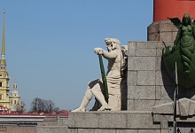 Die Peter und Paul Festung in St. Petersburg