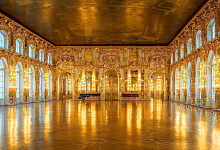 Kreuzfahrt Landausflug Puschkin / Zarskoje Selo (Zarendorf) der Katharinenpalast, Russland