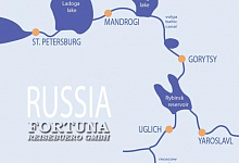 Flusskreuzfahrten von St. Petersburg nach Moskau