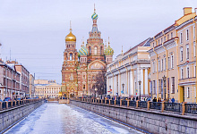 St. Petersburg, Winter Russland