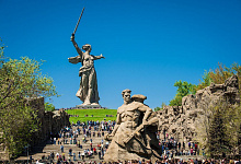 Russische Wolga Flusskreuzfahrten. Wolgograd