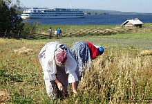 Russland-Luxus-Flusskreuzfahrten. Kishi