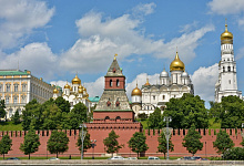 Der Kreml, die Residenz des Präsidenten der Russischen Föderation in Moskau