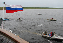 Jenissei Flussreisen in Sibirien Russland