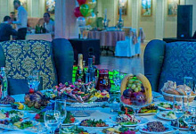 Hotel Izmailovo Delta in Moskau, Russland. Restaurant